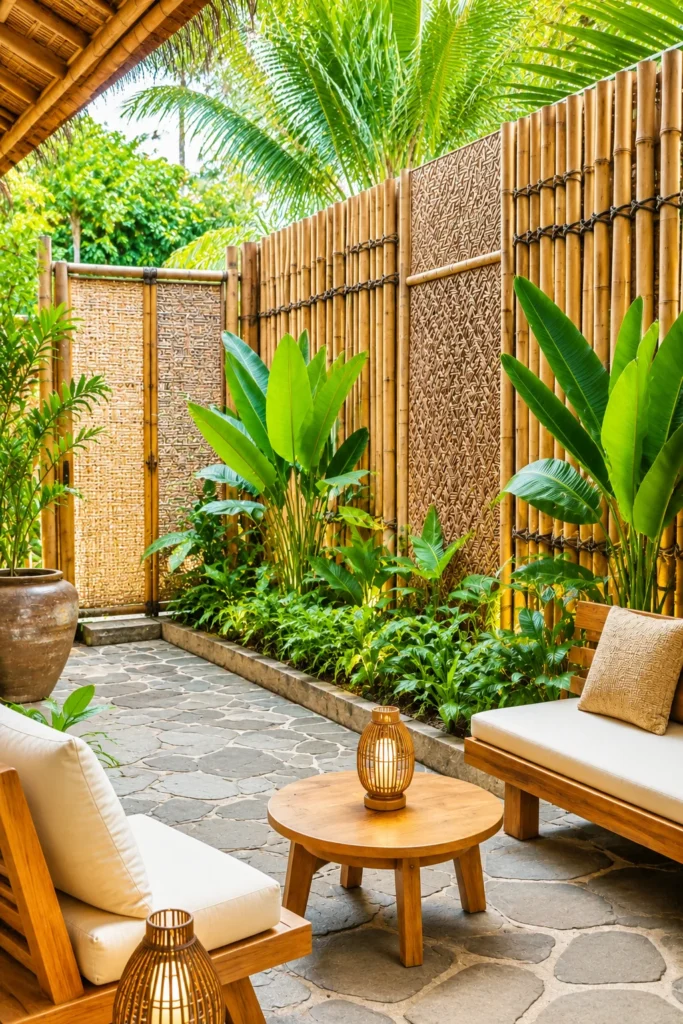 Bamboo Fencing and Screens