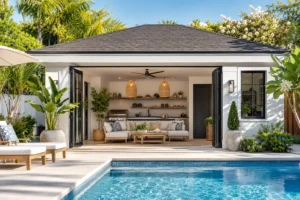 17 Budget-Friendly Pool House Escapes That Look High-End