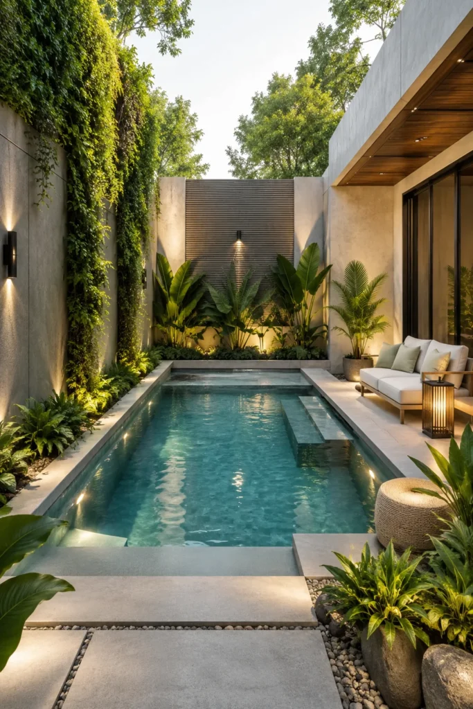 Courtyard Concrete Pool