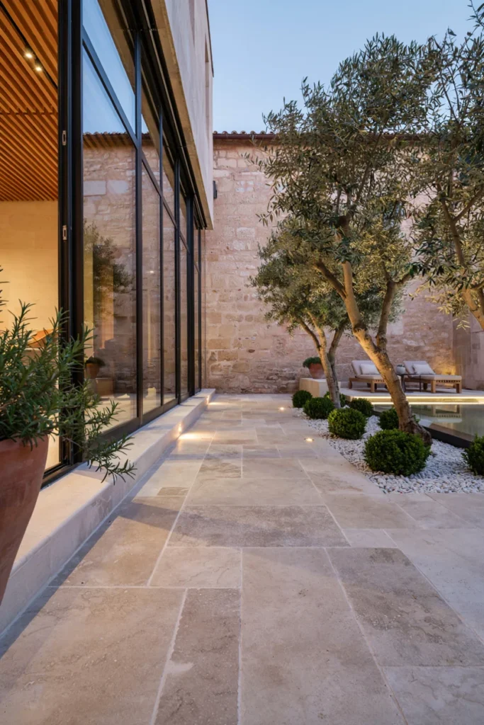 Glass Courtyard Extension