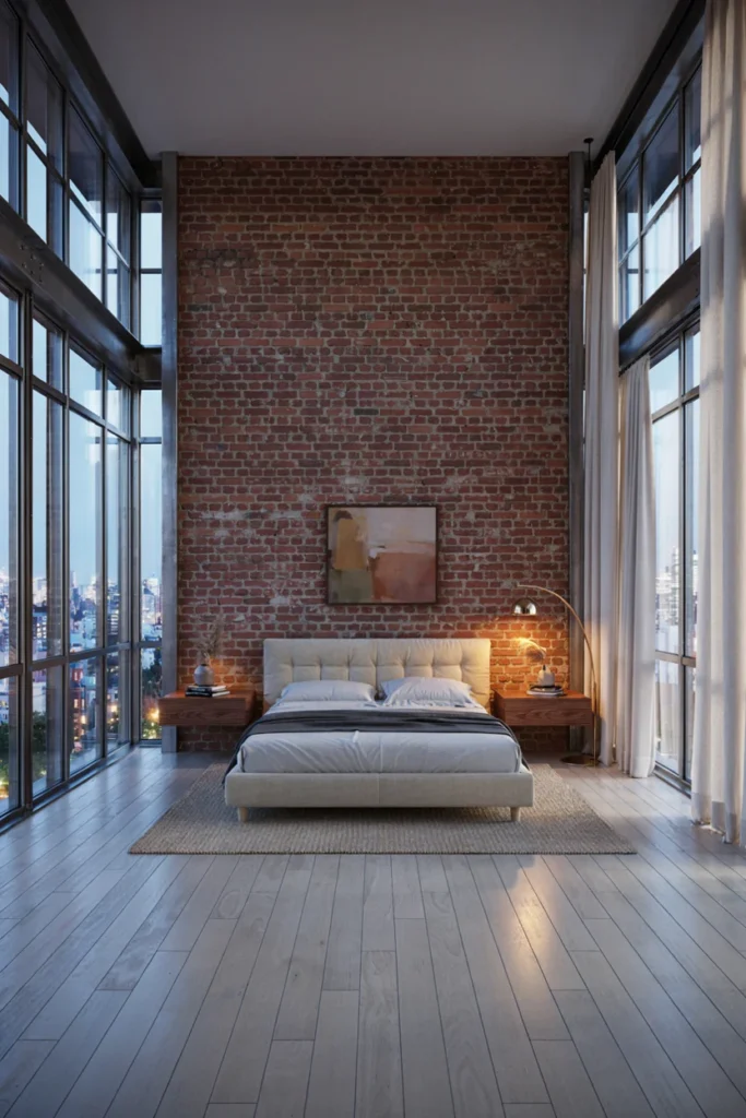 Master Suite in a Glass-Encased Loft Pod