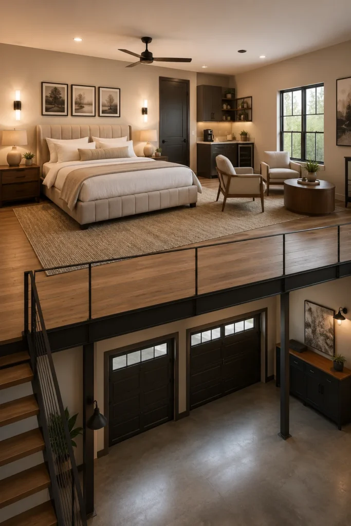 Guest Suite Garage Loft