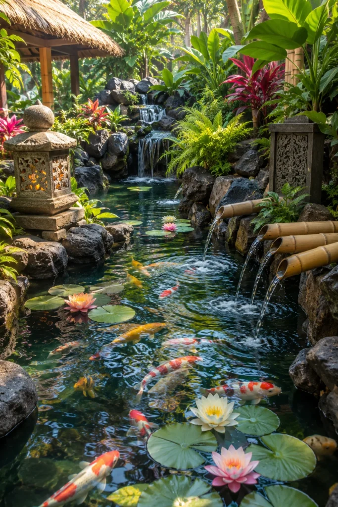 Koi Ponds and Water Features