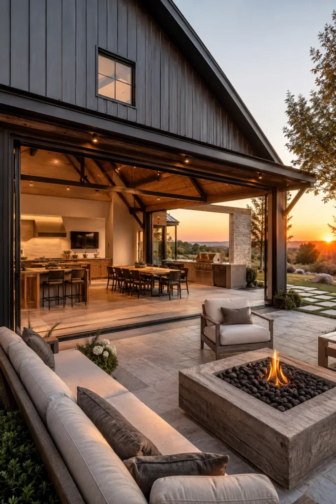 Luxury Barn House with Indoor-Outdoor Living