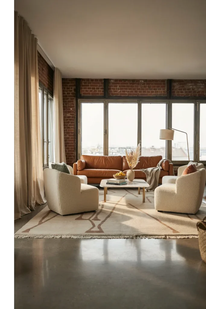 Luxe Textural Layering (Rugs, Fabrics, and Finishes)