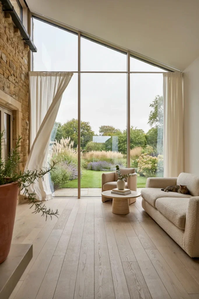 Minimalist Garden Room