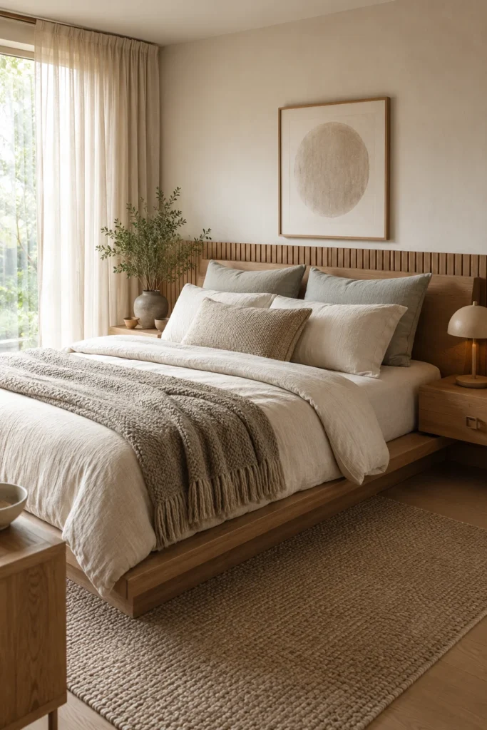 Layer Natural Linen Bedding