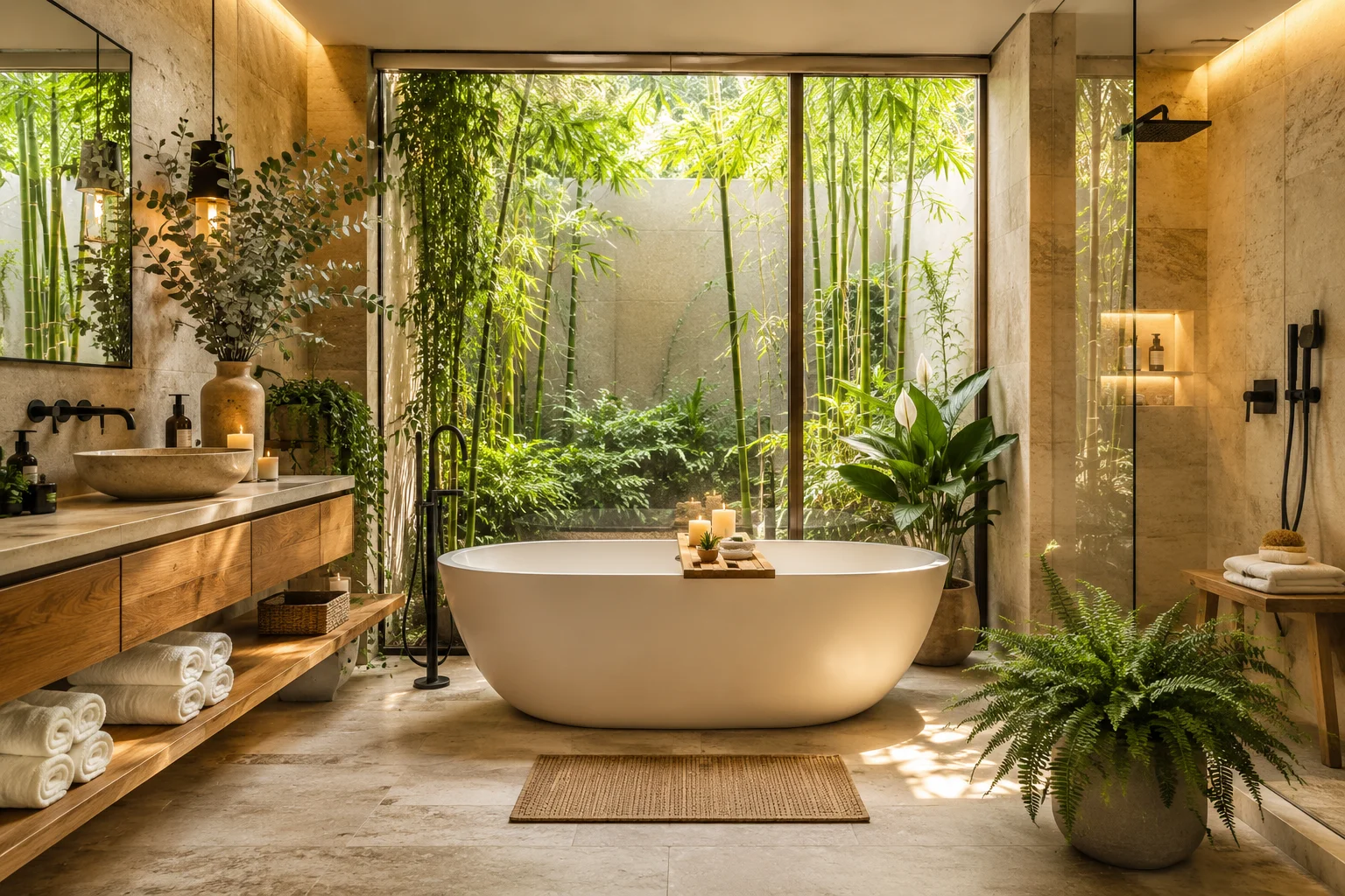 15 Zen Bathroom Concepts That Feel Like a Spa Retreat