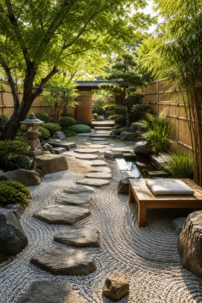 Zen Garden-Inspired Meditation Retreat
