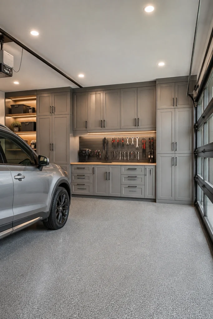 Built-In Garage Storage Cabinets