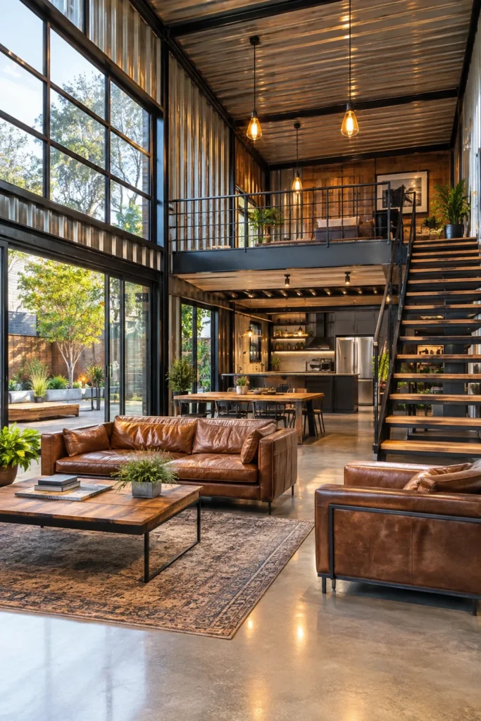 Industrial Chic Container House