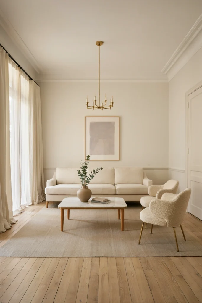 Minimalist Modern Classic Living Room