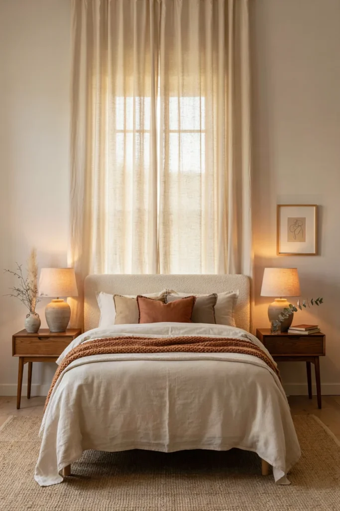 Modern Fall Bedroom Decor
