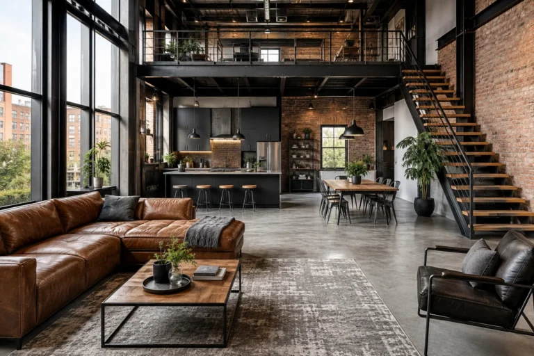 18 Modern Industrial Loft Designs That Turn Raw Space Into Stunning Style