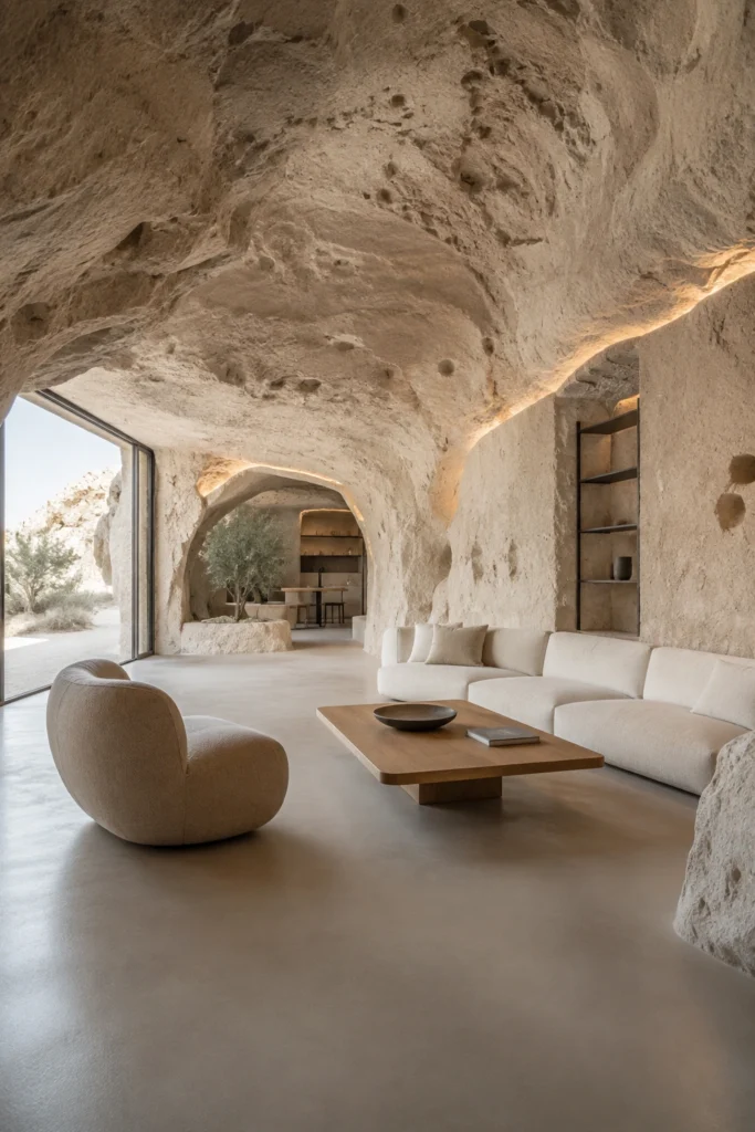 Modern Minimalist Cave Home