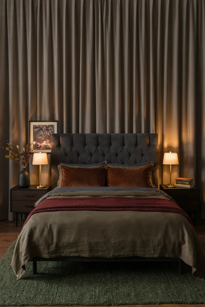 Create a Moody Fall Bedroom