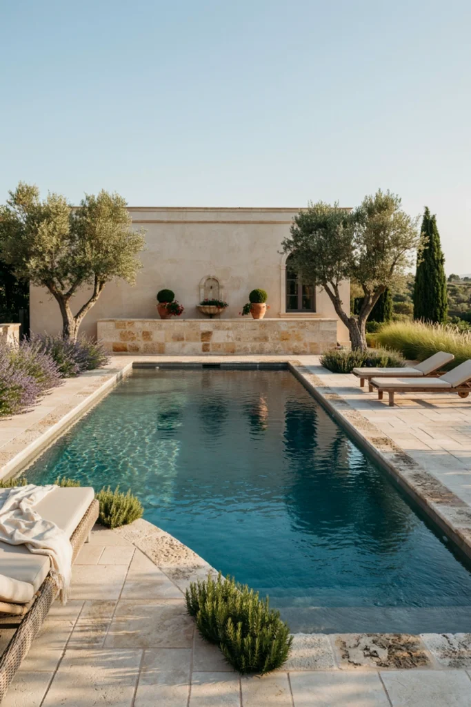 Natural Stone Pool