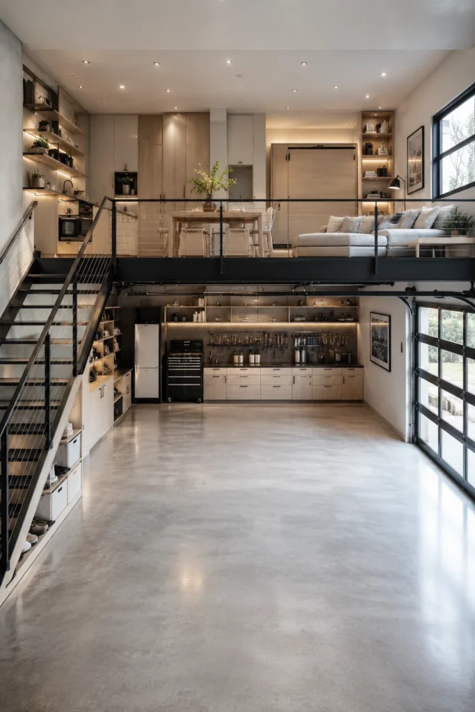 Open-Concept Studio Loft with Smart Storage