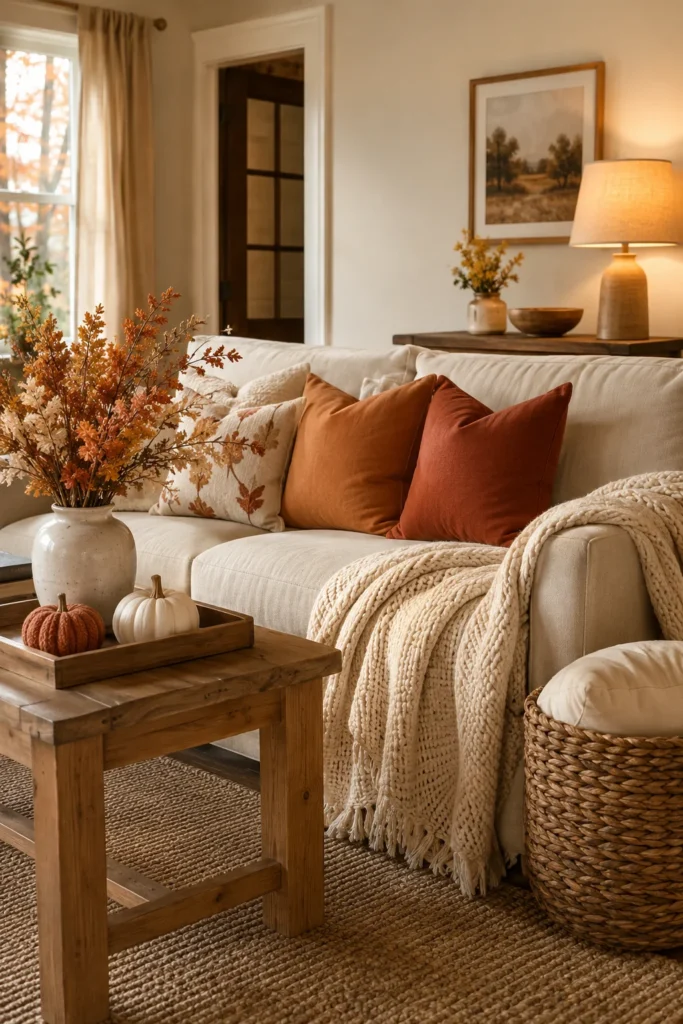 Simple Modern Fall Decor on a Budget