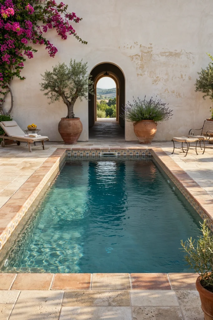 Terracotta Tile Pool