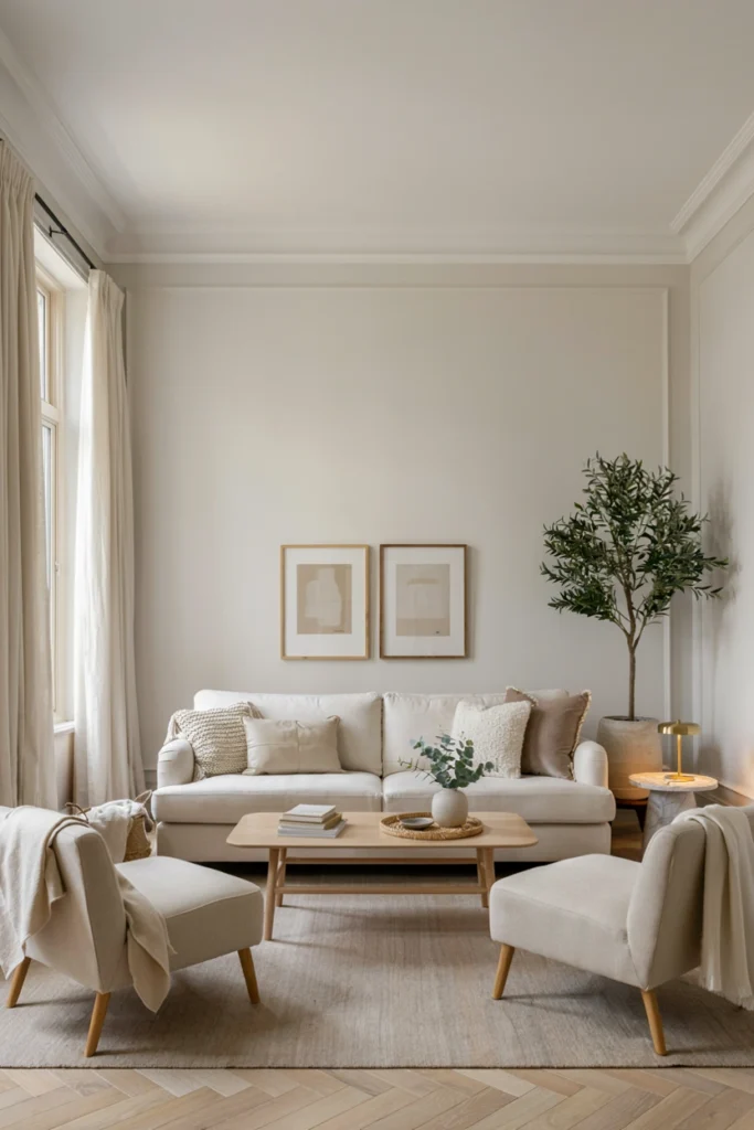 Warm Beige and Cream Color Palette