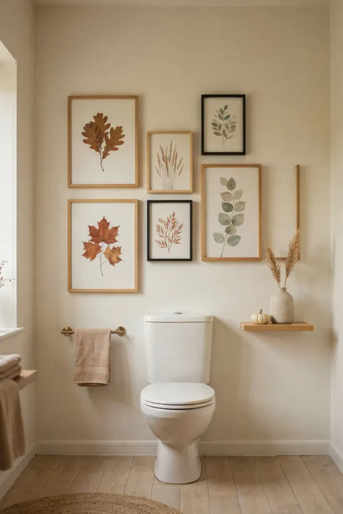 Autumn Gallery Wall