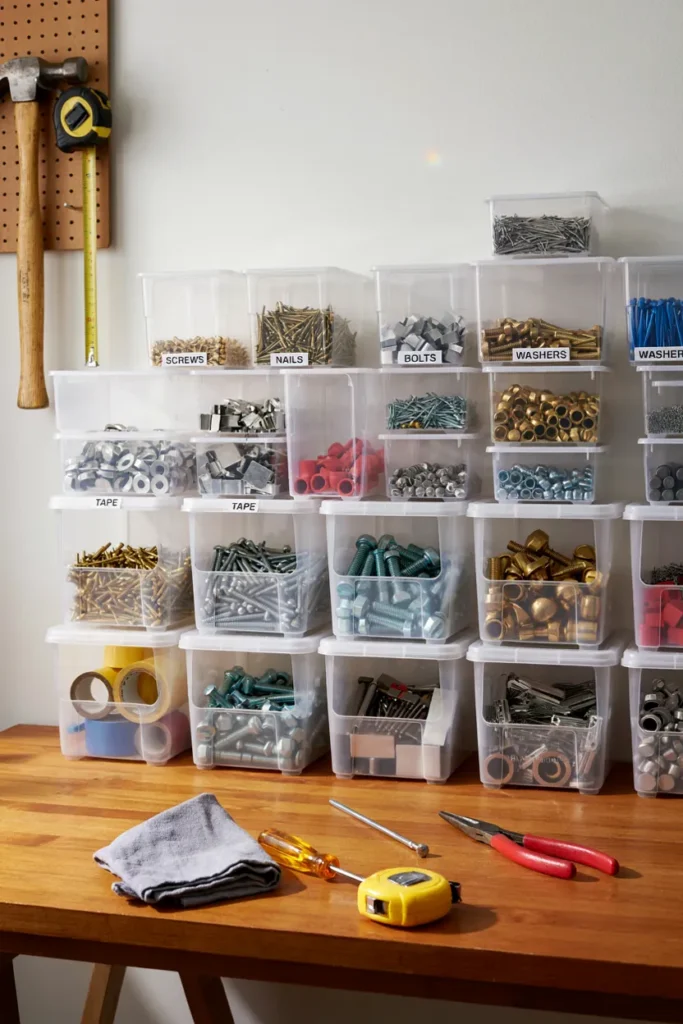 Clear Wall Bins