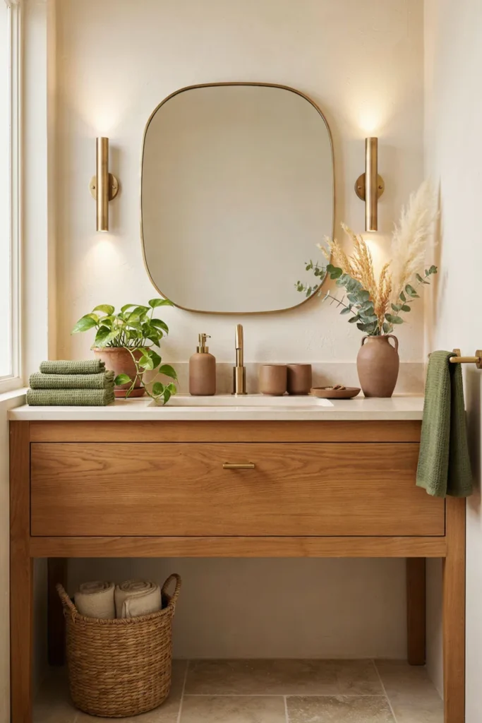 Earthy Green and Brown Palette