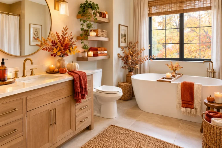 23 Fall Bathroom Decor Ideas to Create a Cozy Autumn Retreat