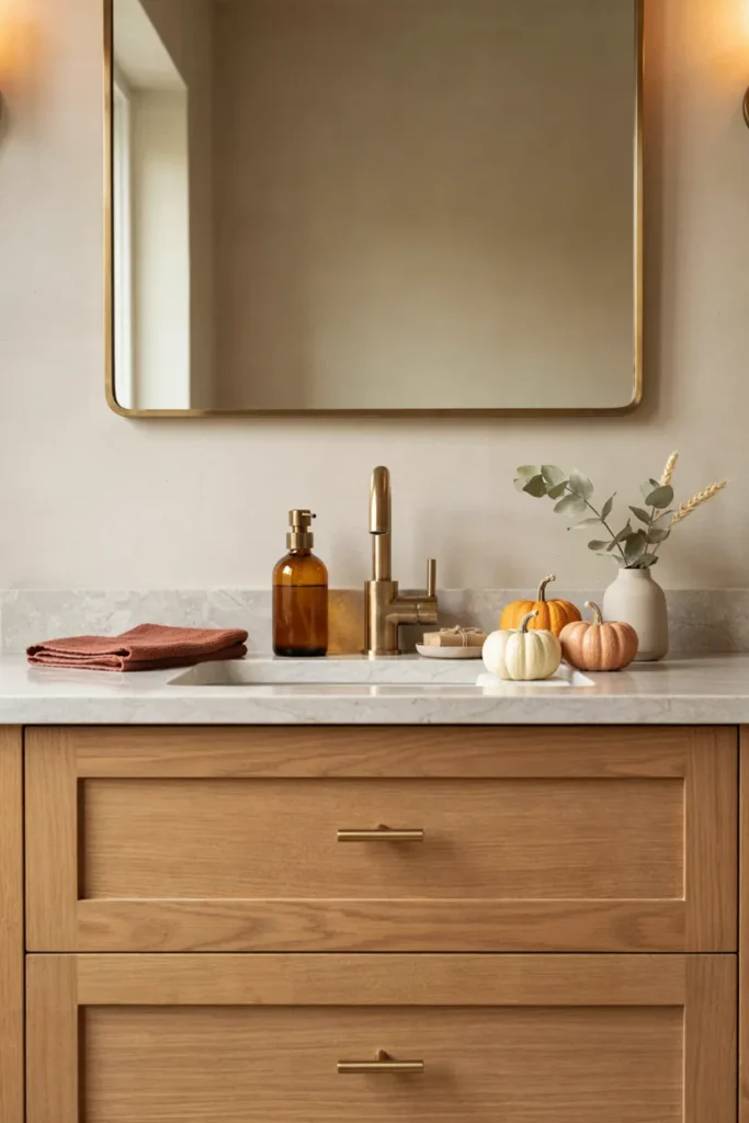 Pumpkin Vanity Display