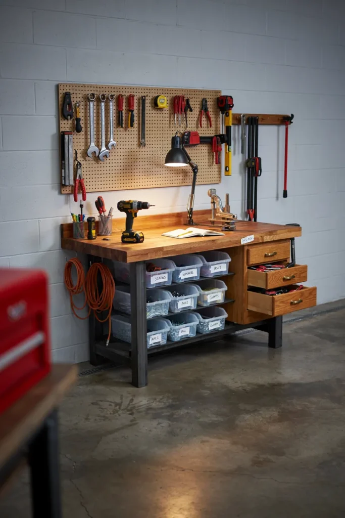 Under-Bench Storage