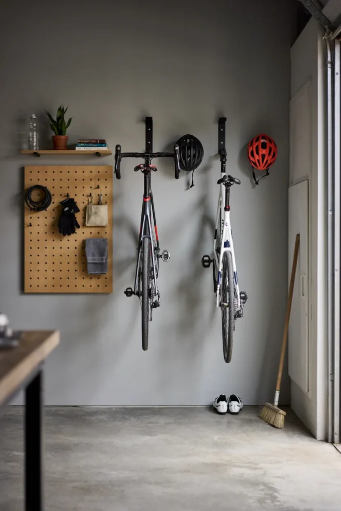Vertical Bike Hooks