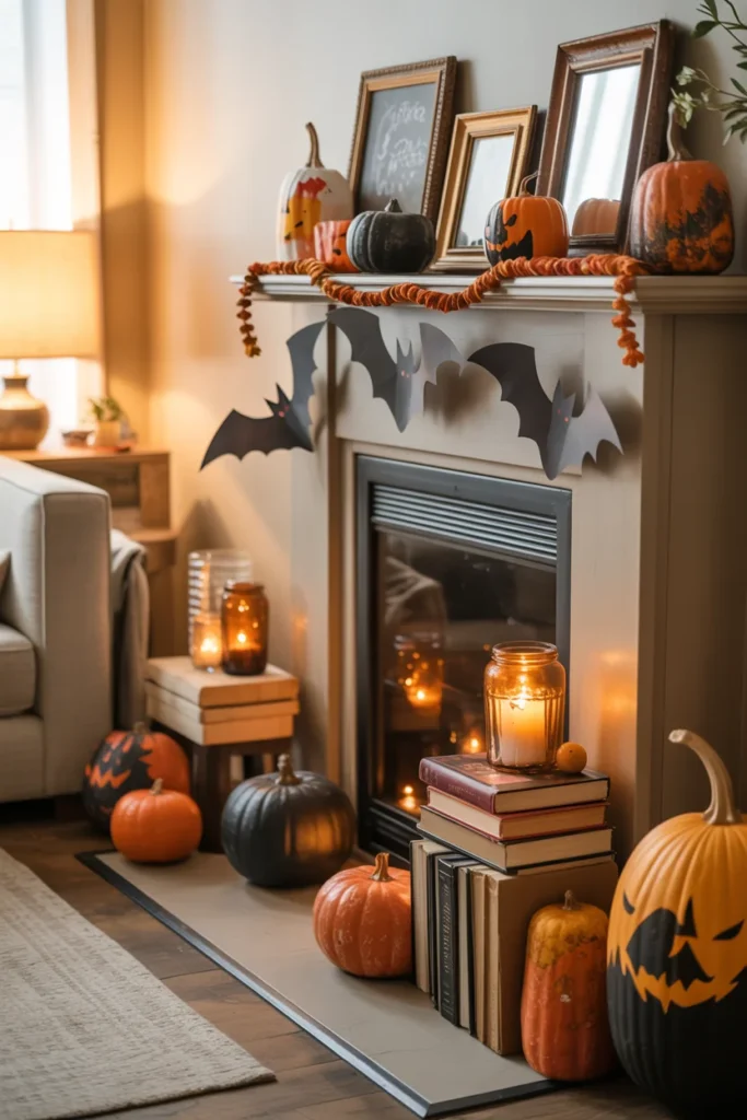 Budget-Friendly DIY Mantel