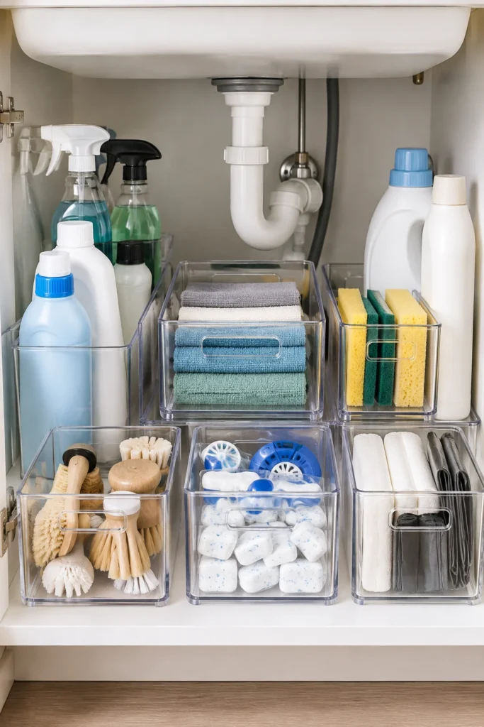 Clear Acrylic Bins