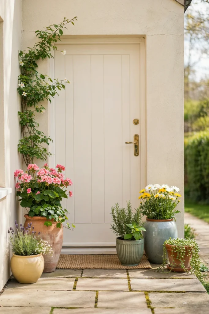 Colorful Flower Pots