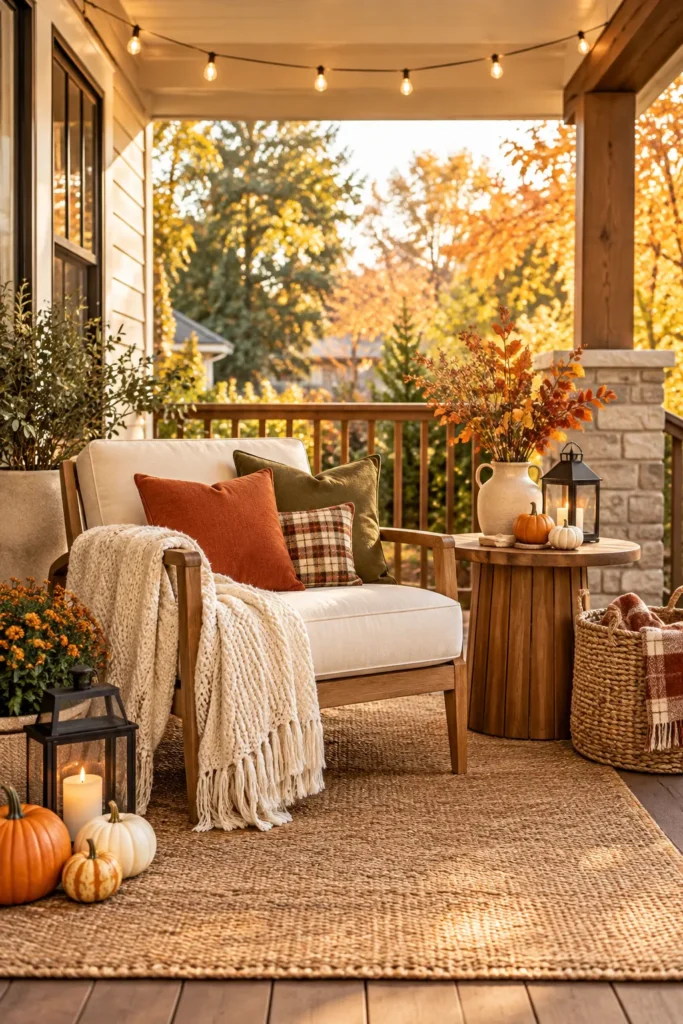 Create a Cozy Fall-Inspired Outdoor Nook