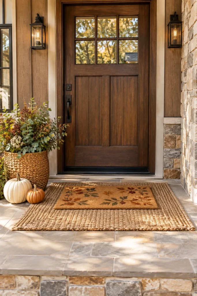 Cozy Welcome Mat