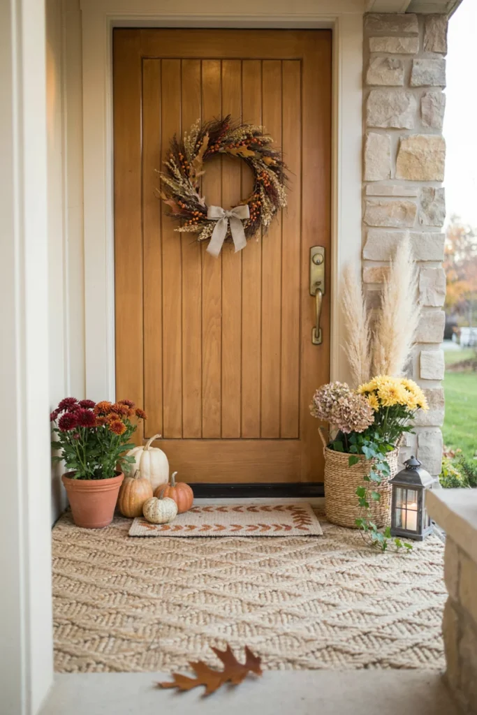 Cozy Fall Welcome Mat