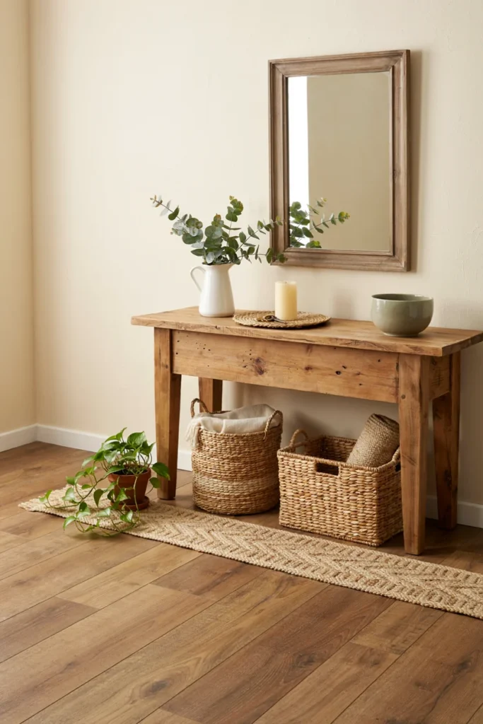 Create a Cozy Farmhouse Entryway