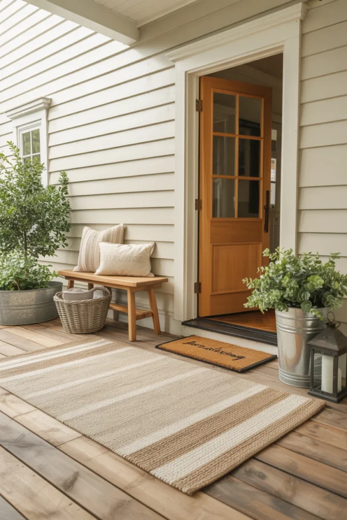 Layered Outdoor Rugs