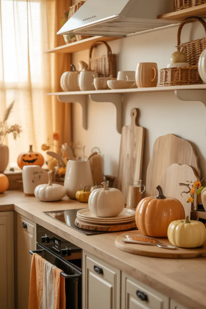 Cute Pumpkin Kitchen