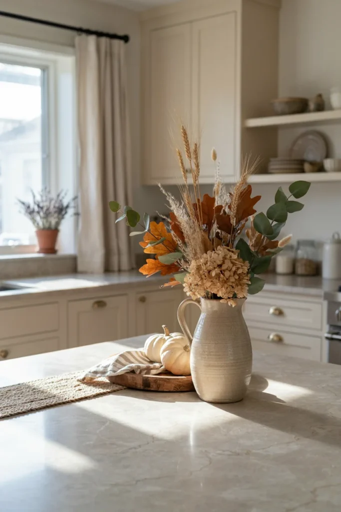 Decorate With Dried Fall Florals