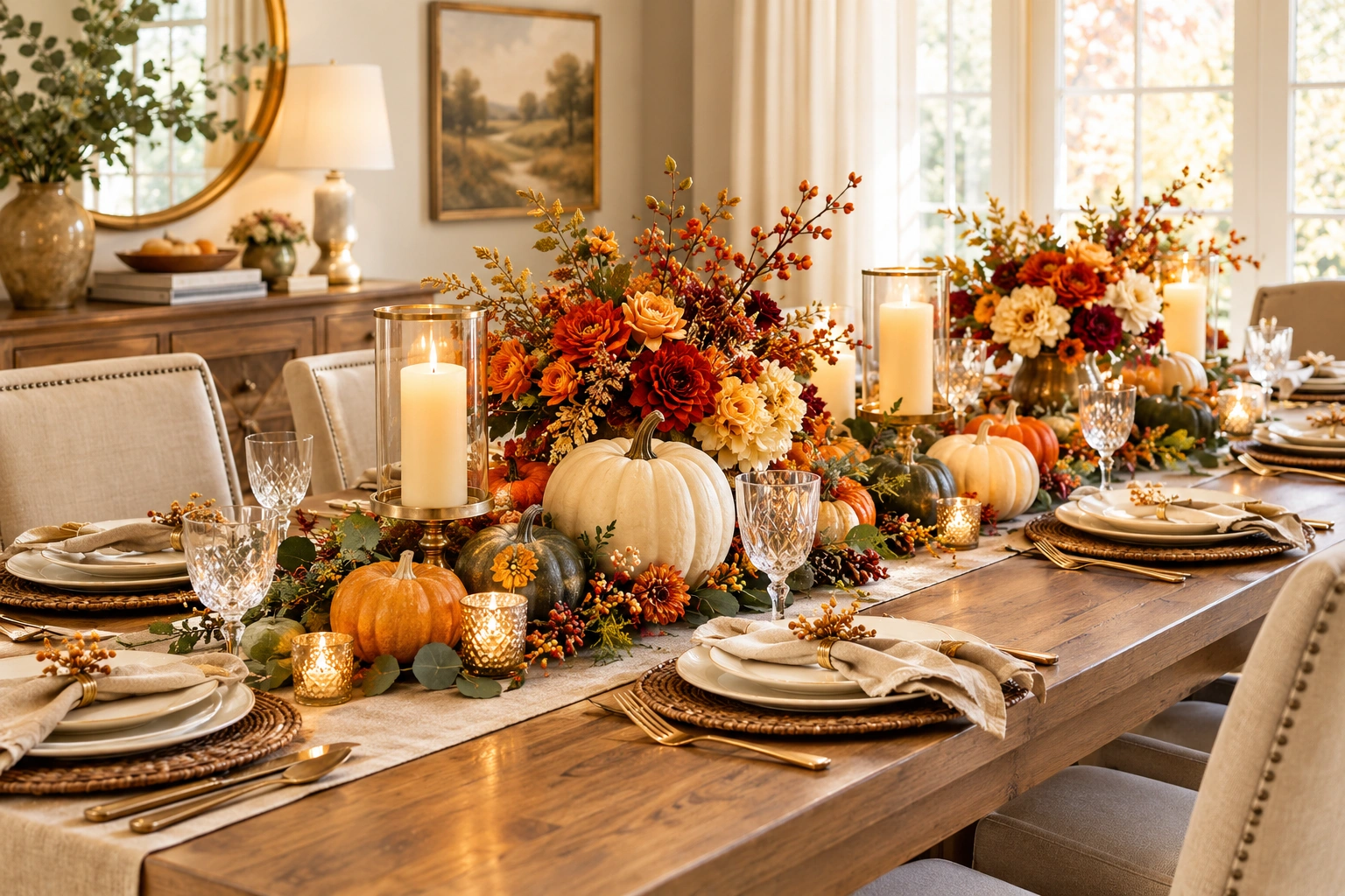 25 Fall Dining Table Decor Ideas That Look Expensive and Elegant