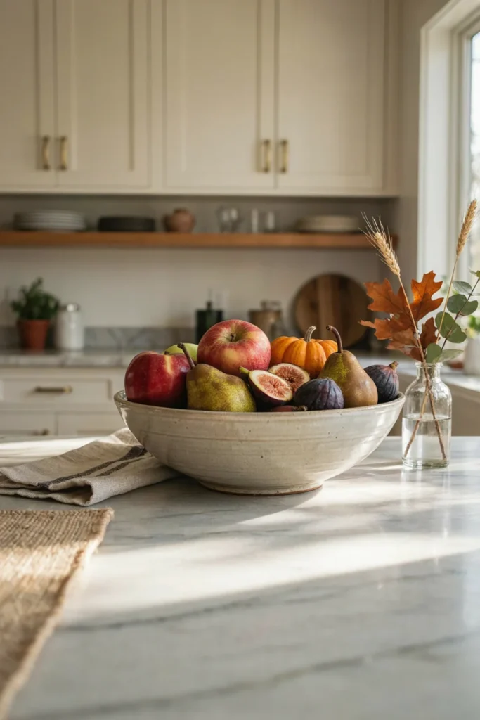 Style a Fall Fruit Bowl