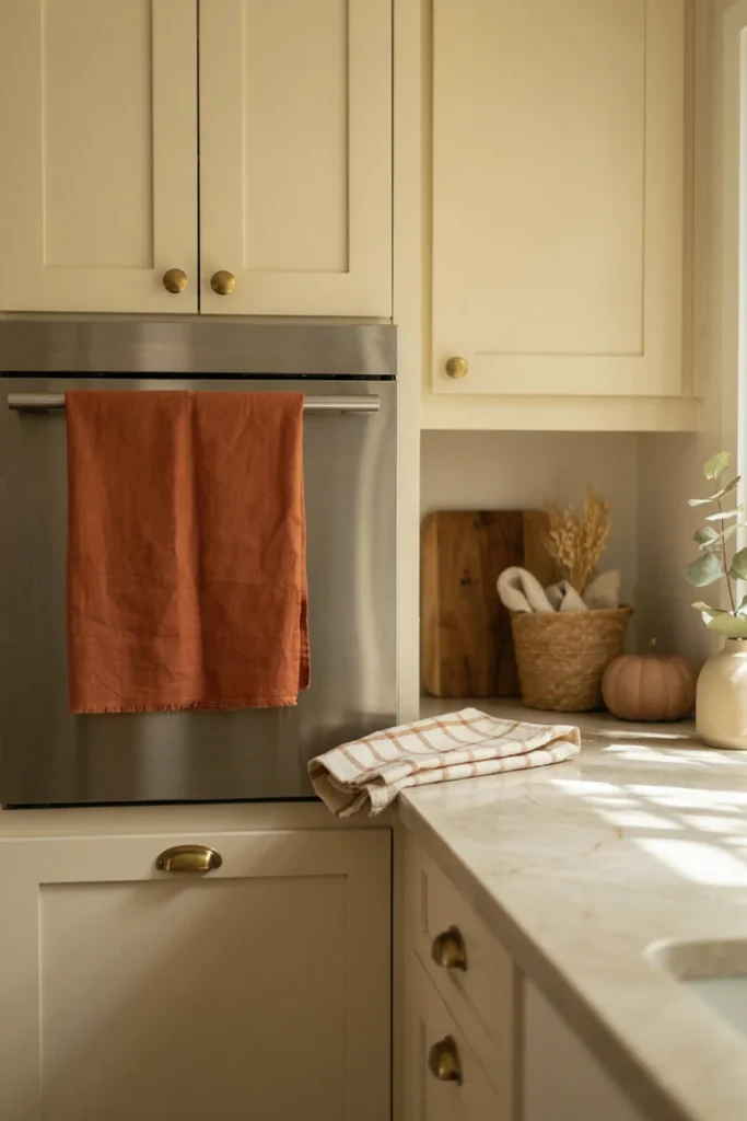 Add Warm Fall Kitchen Towels