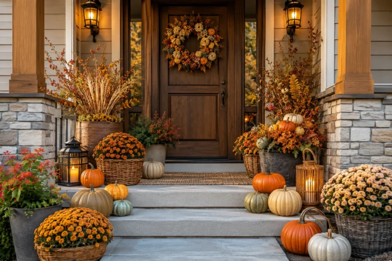 24 Fall Porch Decor Ideas That Make Your Home Feel Cozy and Welcoming