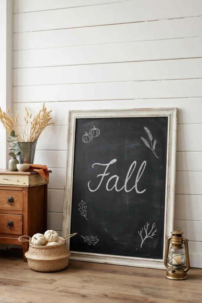 Farmhouse Fall Chalkboard