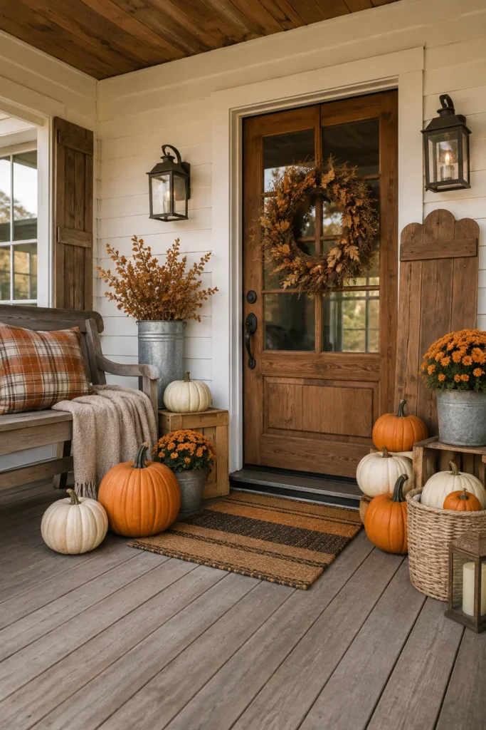 Farmhouse Fall Porch