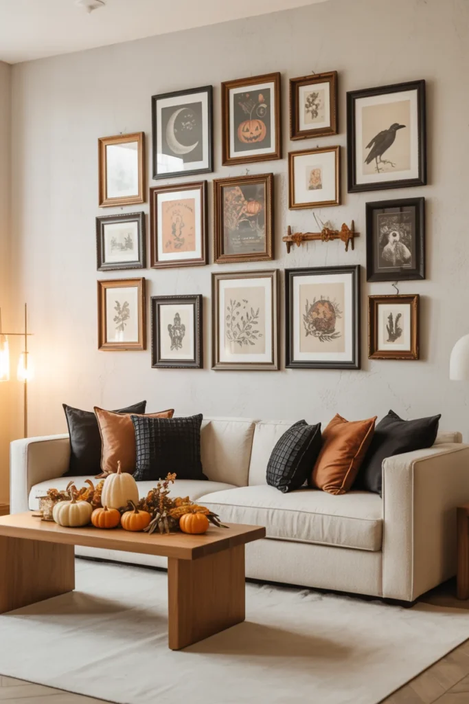 Halloween Gallery Wall