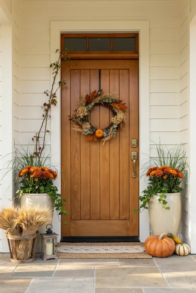 Create a Harvest-Inspired Entryway